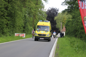 POL-HF: Verkehrsunfall mit Verletzten - Radfahrer Fährt in gleicher Richtung